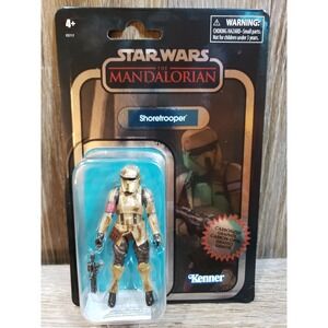 Star Wars The‎ Mandalorian Shoretrooper Carbonized Graphite Kenner 3.75" Figure